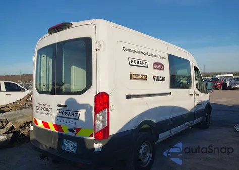 2021 Ford Transit-250 z USA, uszkodzony, nr VIN 1FTBR1C86MKA60459